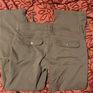 Prana women’s Khaki green Cargo Pants